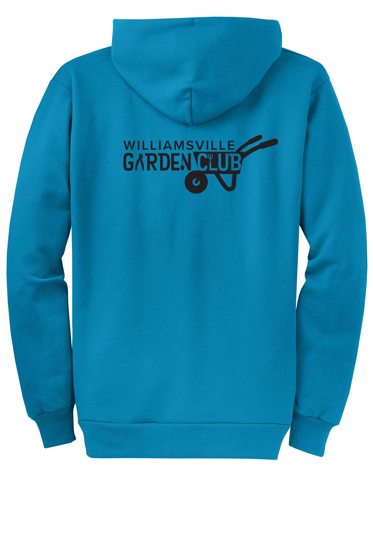 WILLIAMSVILLE GARDEN CLUB UNISEX FULL ZIP HOODIE (PC78ZH)