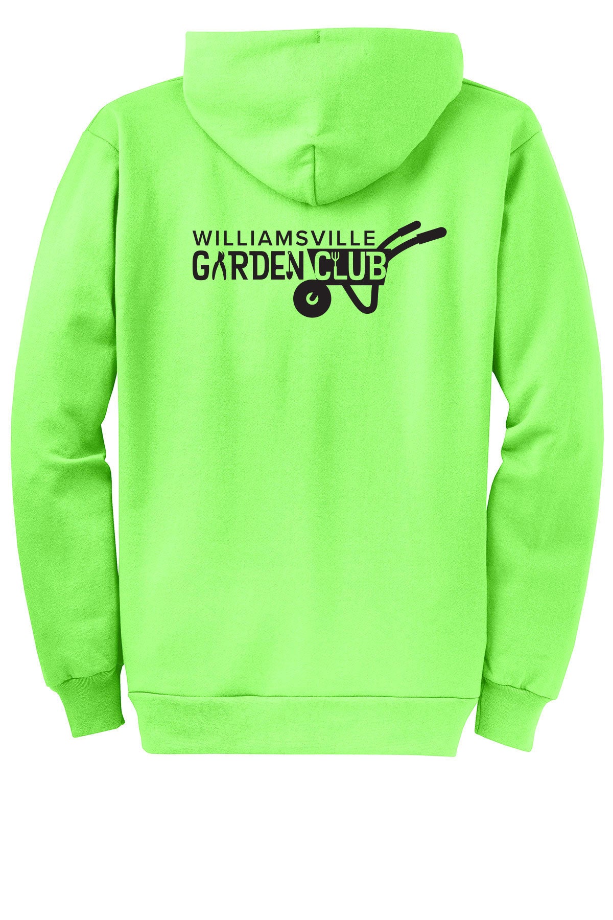 WILLIAMSVILLE GARDEN CLUB UNISEX FULL ZIP HOODIE (PC78ZH)