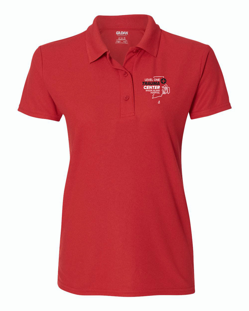 RI Hospital Trauma Ladies SPORT TEK Short Sleeve Polo
