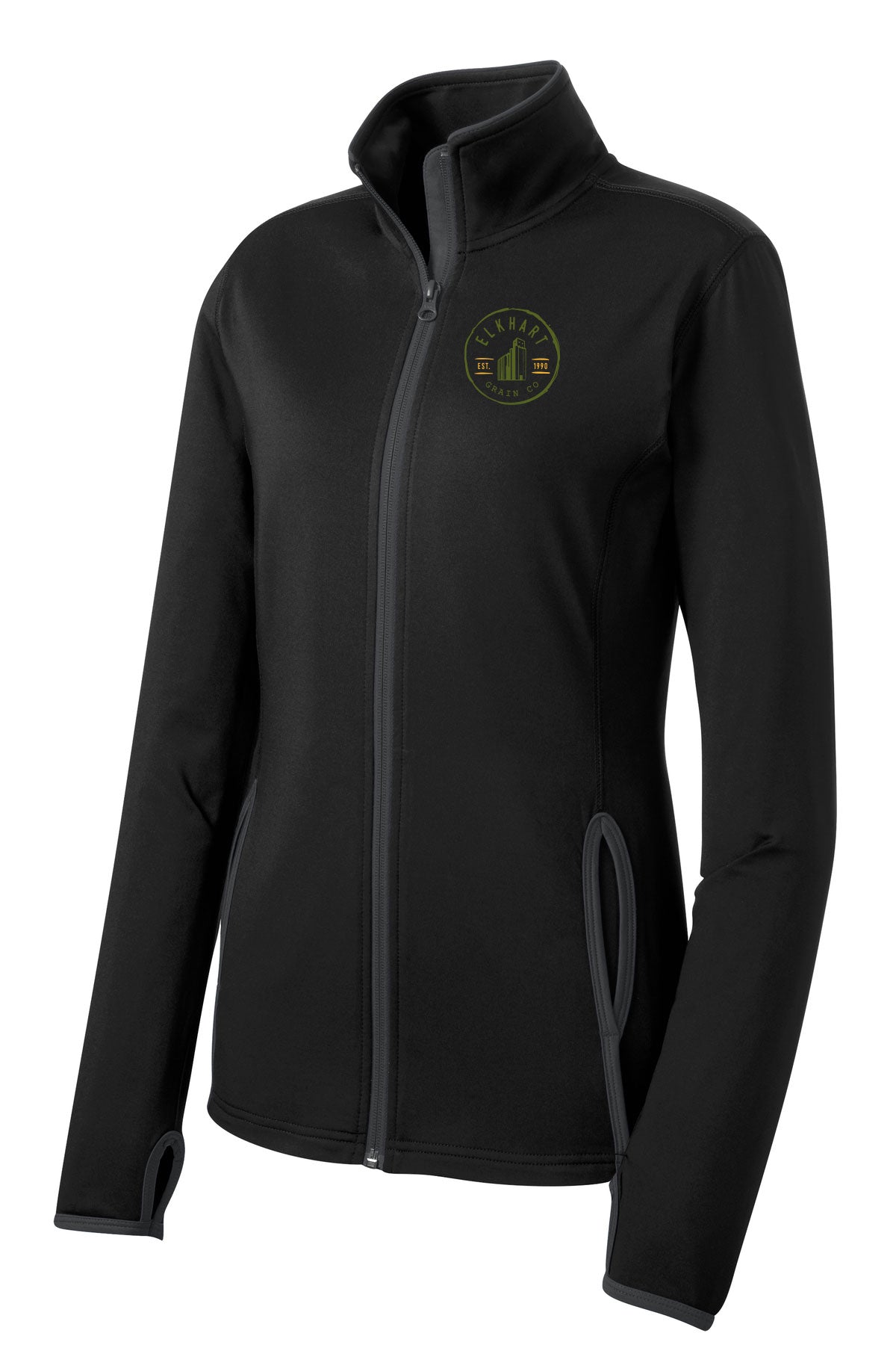 Elkhart Grain Co Contrast Full Zip Jacket (E.ST850)