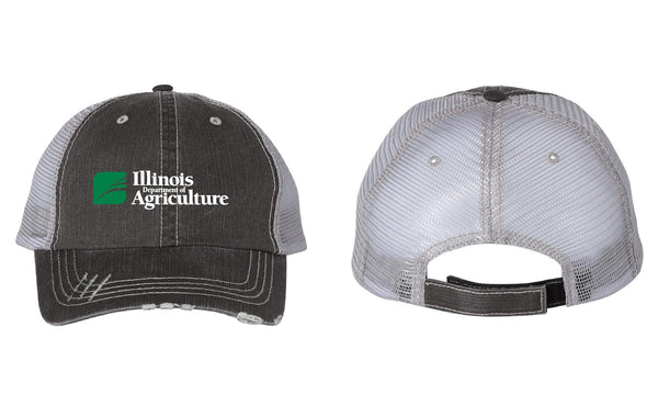 Illinois Department of Agriculture Vintage Trucker Hat (E.6990)