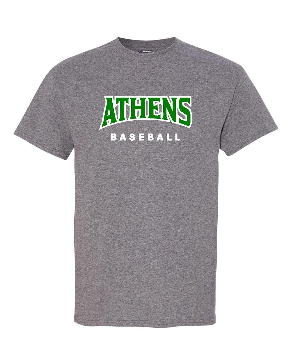 ATHENS JR. HIGH BASEBALL UNISEX TSHIRT (P.8000, PC147)