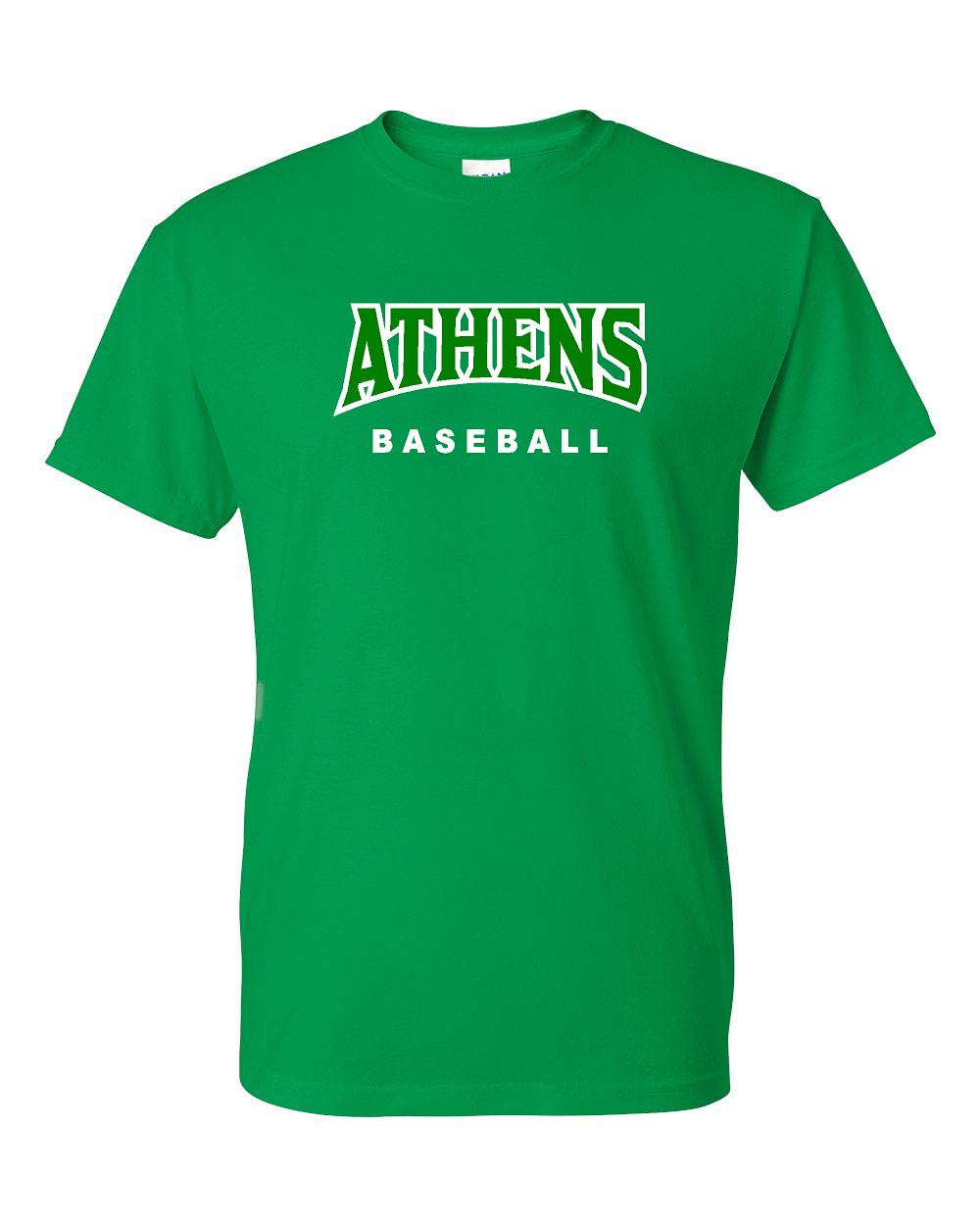 ATHENS JR. HIGH BASEBALL UNISEX TSHIRT (P.8000, PC147)