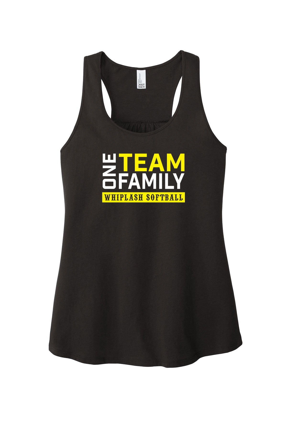 WHIPLASH SOFTBALL LADIES RACERBACK TANK (P.DT6302)