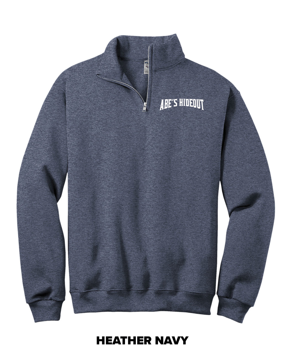 ABE'S HIDEOUT QUARTER ZIP SWEATSHIRT (P.995M)