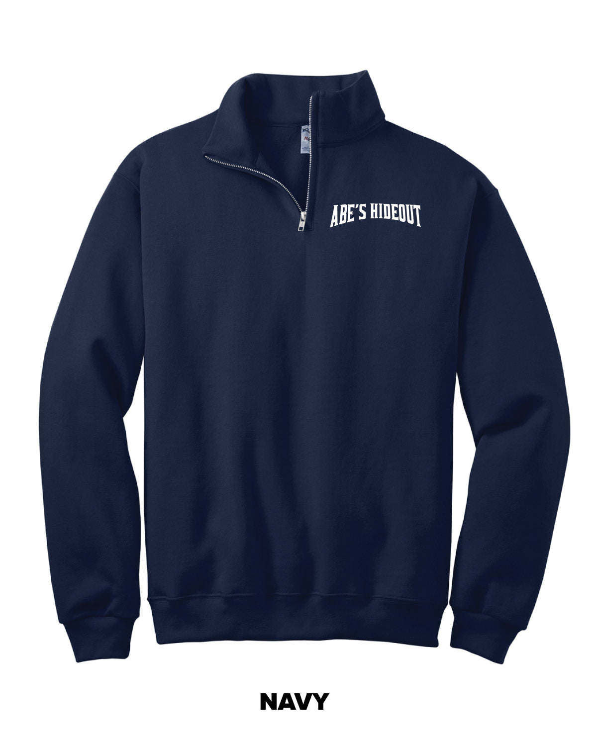 ABE'S HIDEOUT QUARTER ZIP SWEATSHIRT (P.995M)