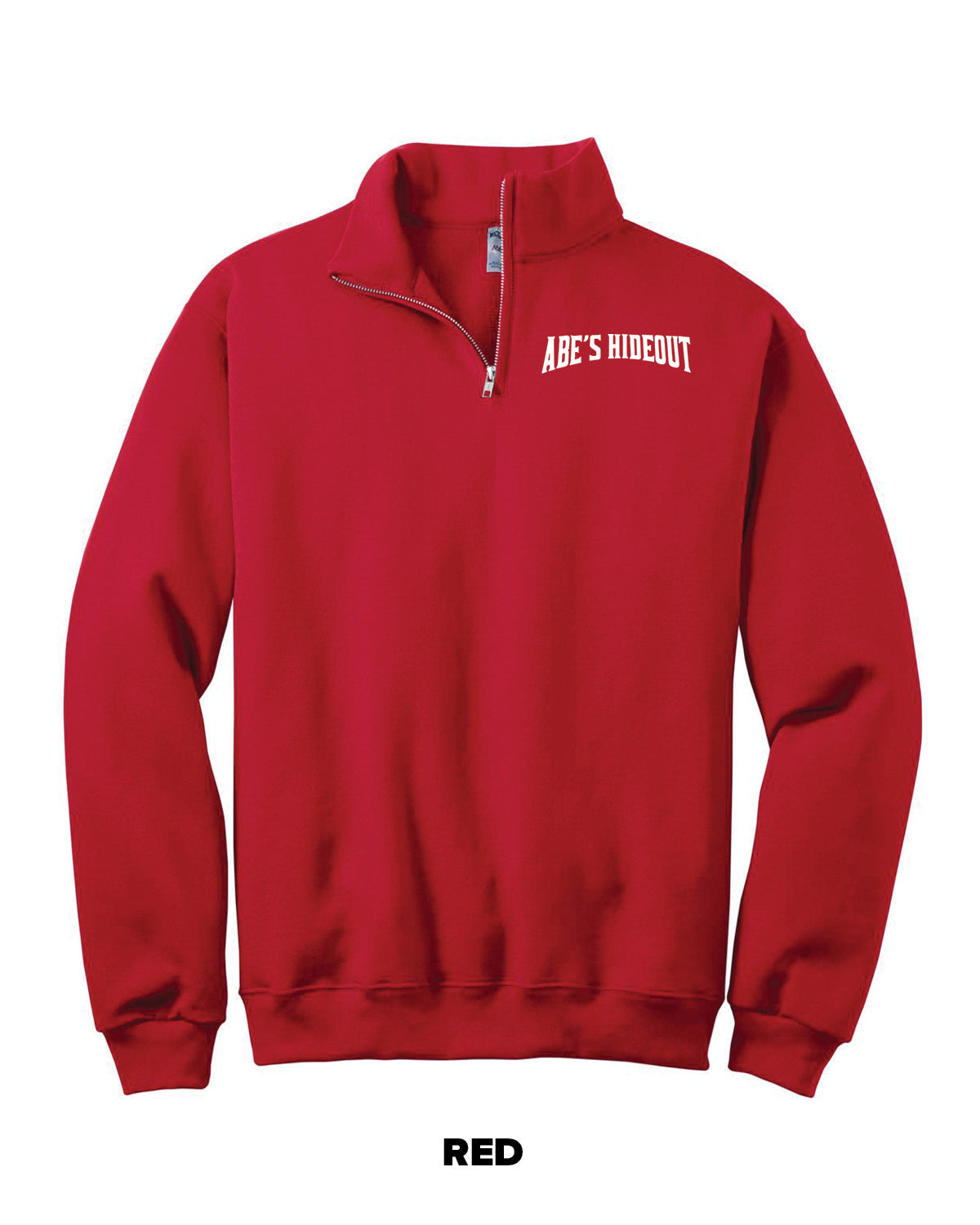 ABE'S HIDEOUT QUARTER ZIP SWEATSHIRT (P.995M)
