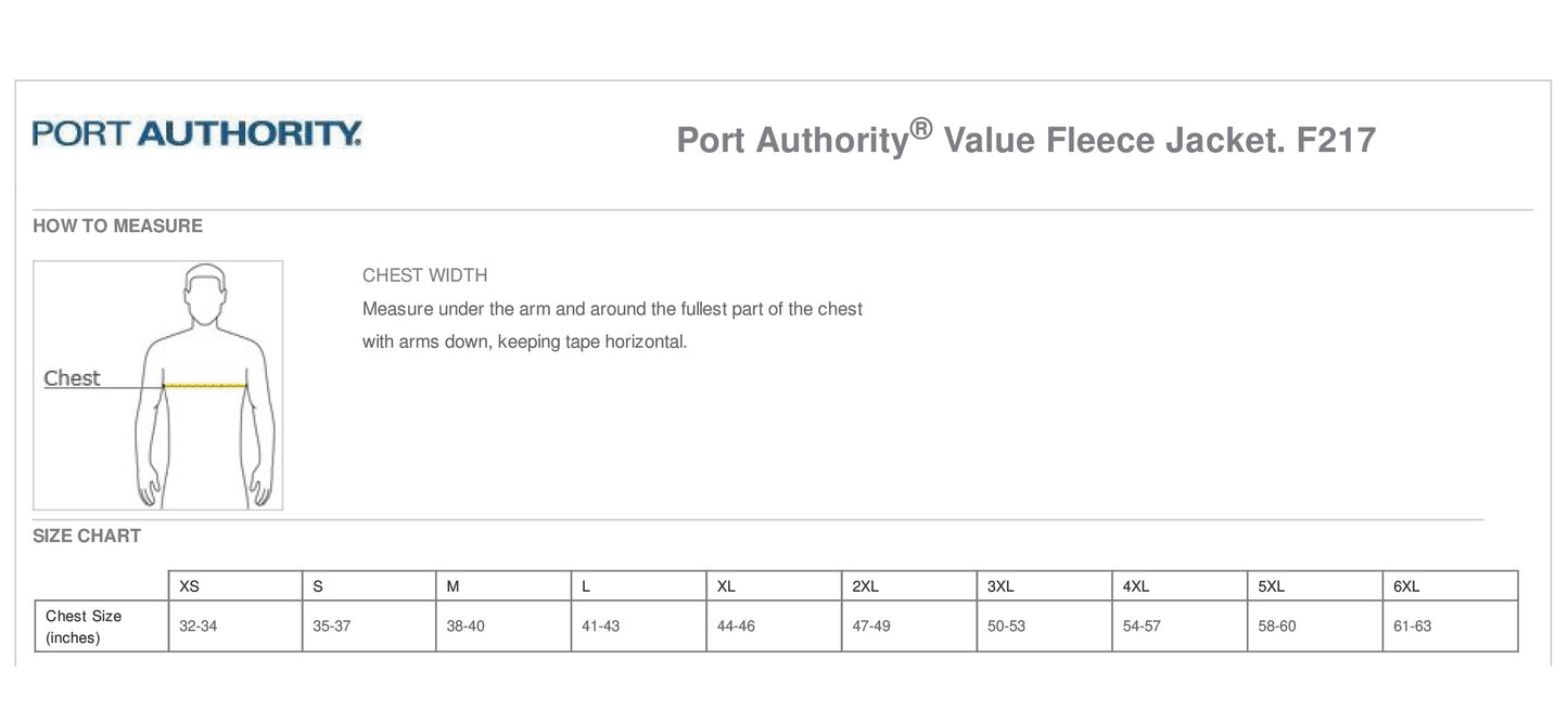 TOP NOTCH UNISEX FLEECE JACKET (E.F217)