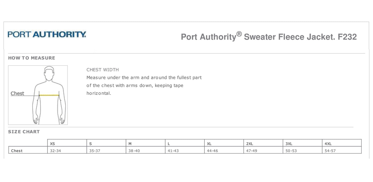 HSHS Unisex Sweater Fleece Jacket (E.F232)