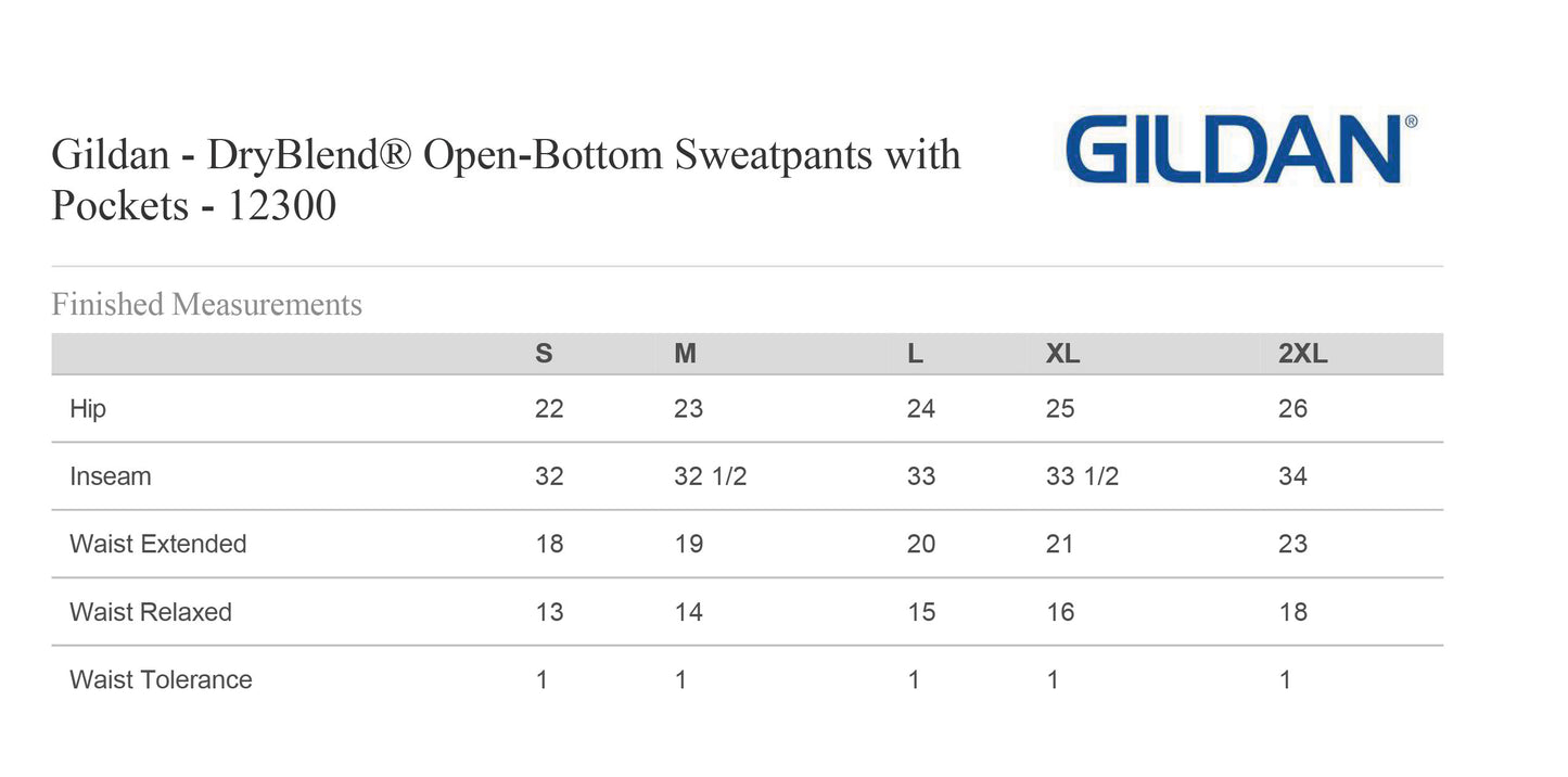 TOP NOTCH OPEN BOTTOM SWEATPANTS (P.18400)