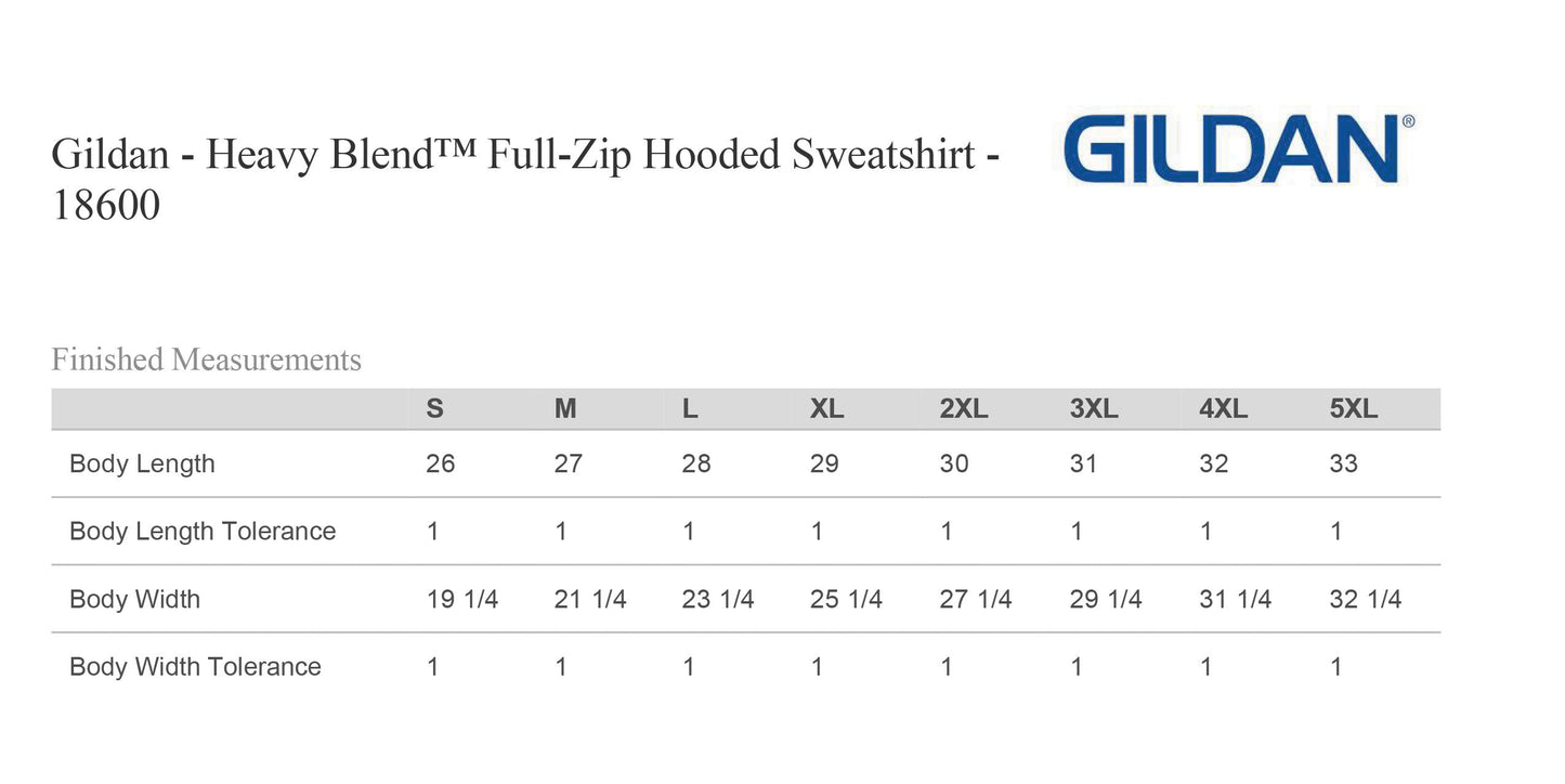 ABE'S HIDEOUT UNISEX FULL ZIP HOODED SWEATSHIRT (18600)