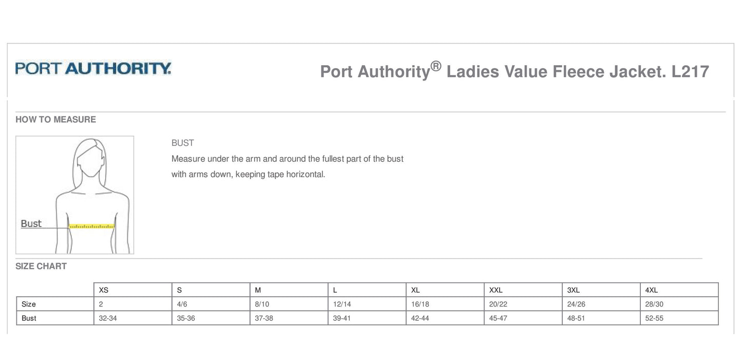 TOP NOTCH LADIES FLEECE JACKET (E.L217)