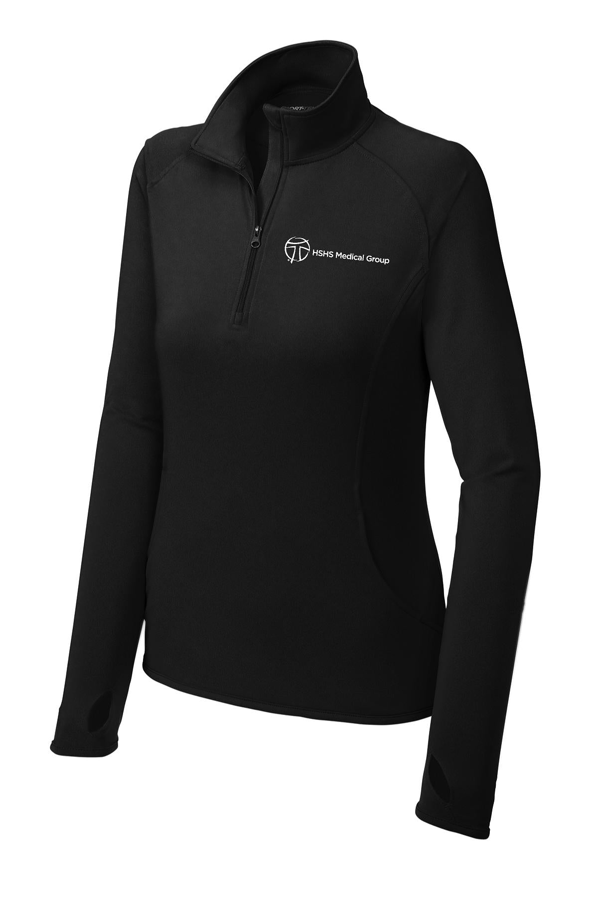 HSHS LADIES Stretch Half Zip Pullover (E.LST850)