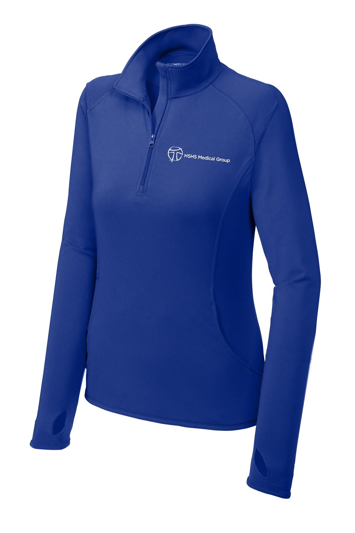 HSHS LADIES Stretch Half Zip Pullover (E.LST850)