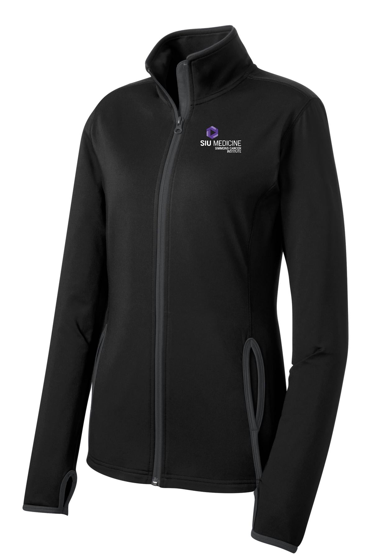 SIU Medicine Simmons Cancer Institute Ladies Sport-Tek Contrast Jacket (E.LST853)