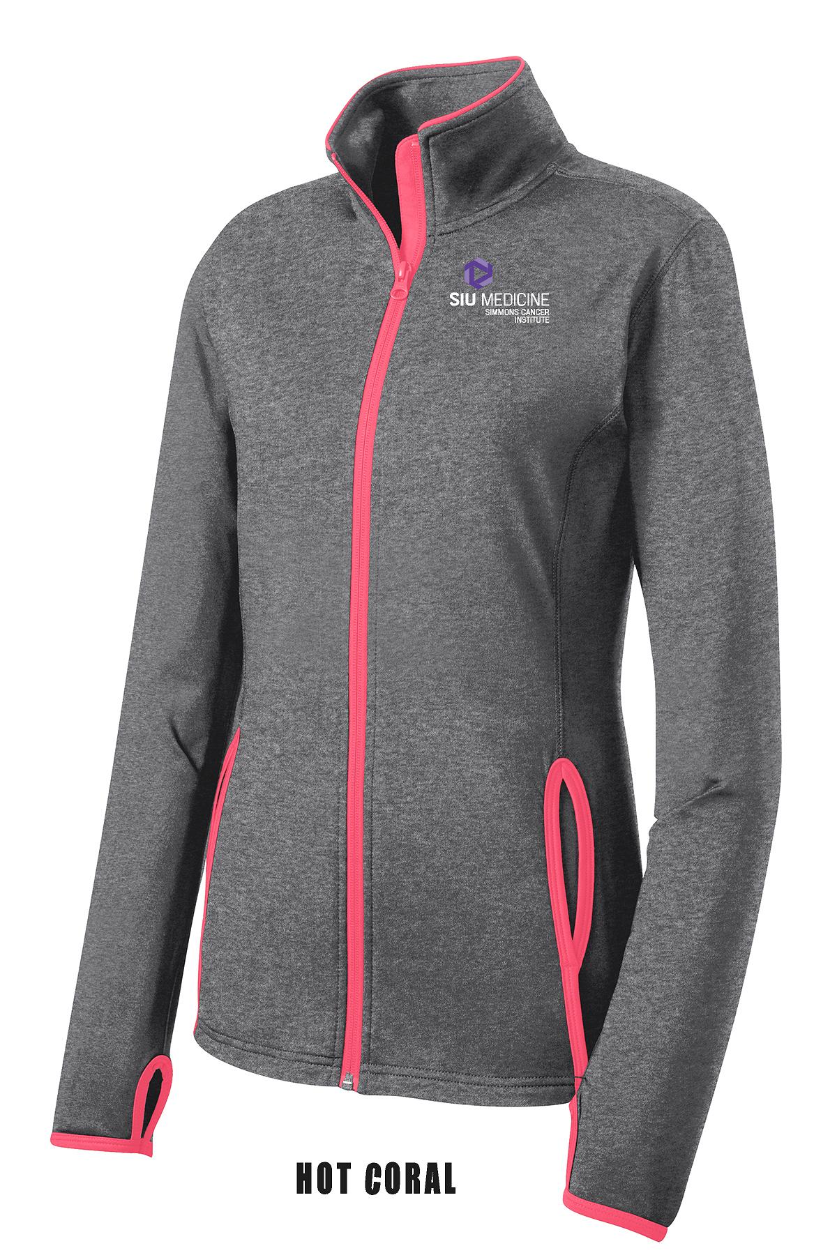 SIU Medicine Simmons Cancer Institute Ladies Sport-Tek Contrast Jacket (E.LST853)
