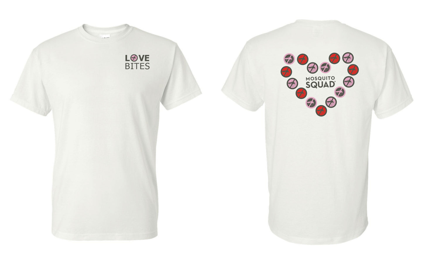 Mosquito Squad LOVE BITES T-Shirt (POCKET LOGO)