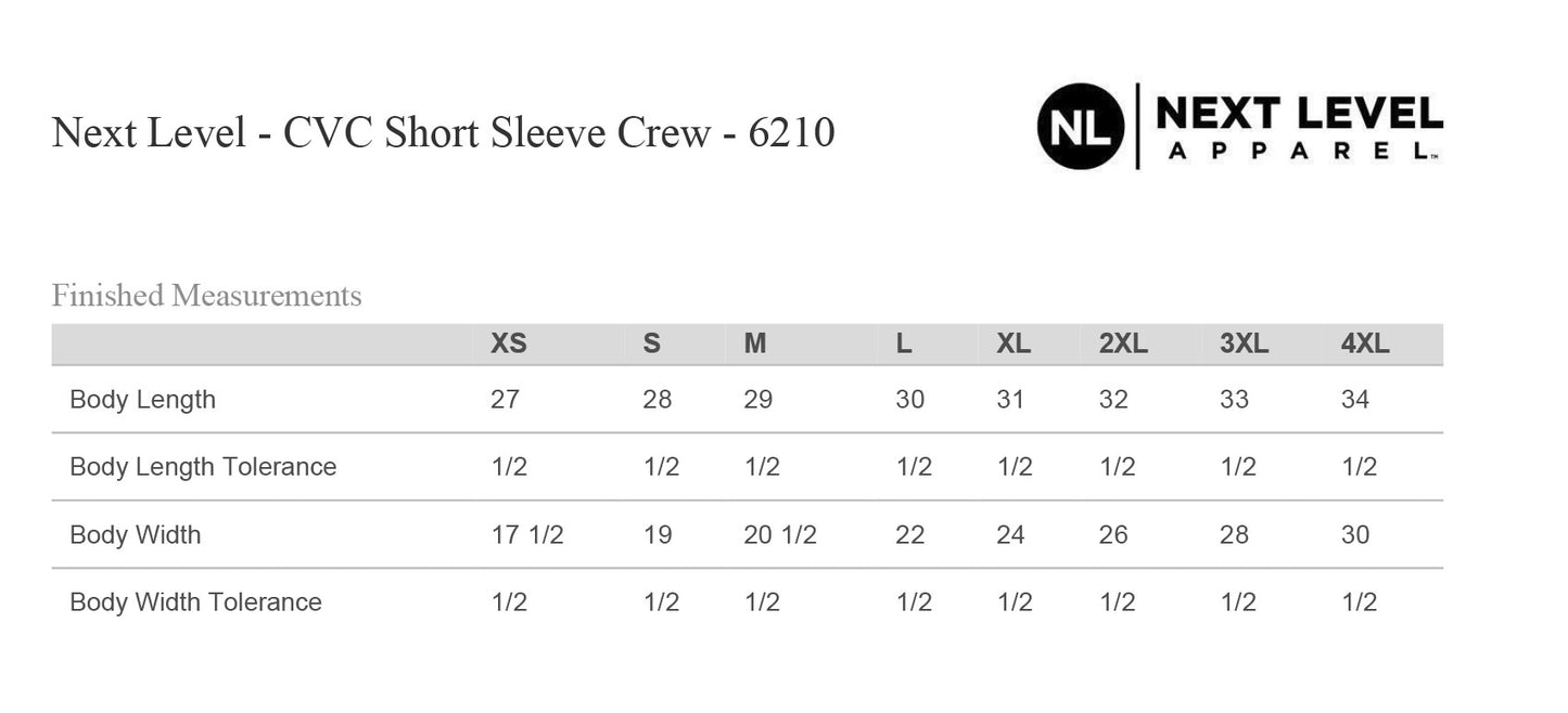 CAPITAL CITY UNITED SOCCER UNIEX NEXT LEVEL TEE (P.6210)