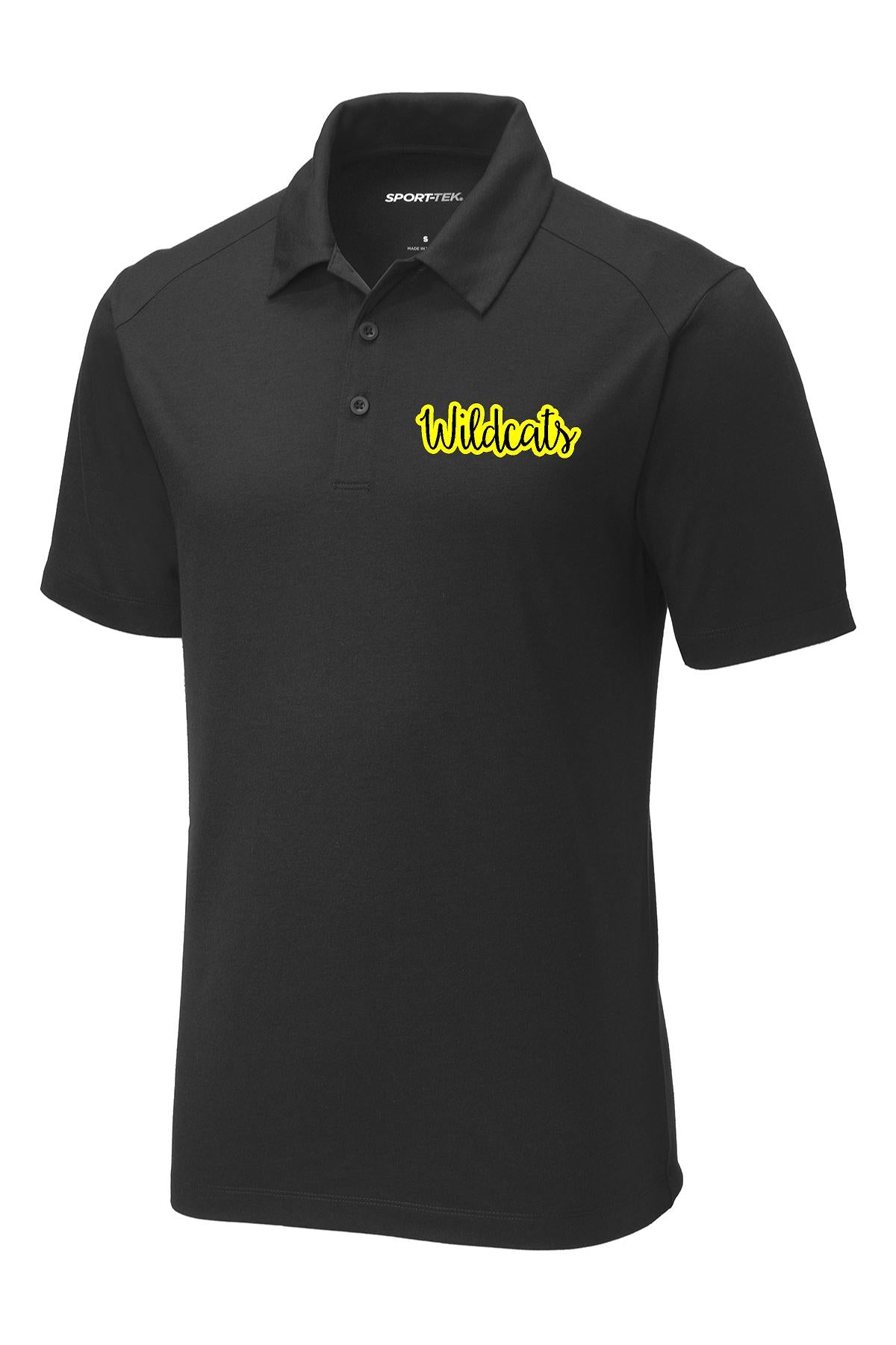 Edinburg Wildcats Tri-Blend Wicking Polo (E.ST405)