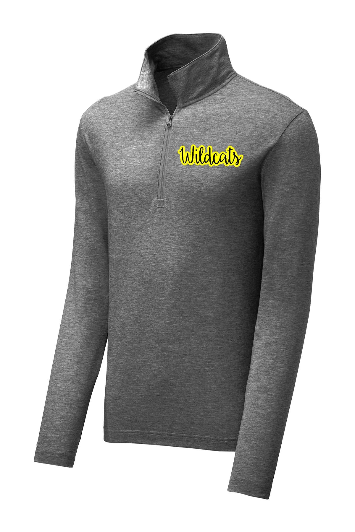 Edinburg Wildcats Unisex Quarter Zip (E.ST407)