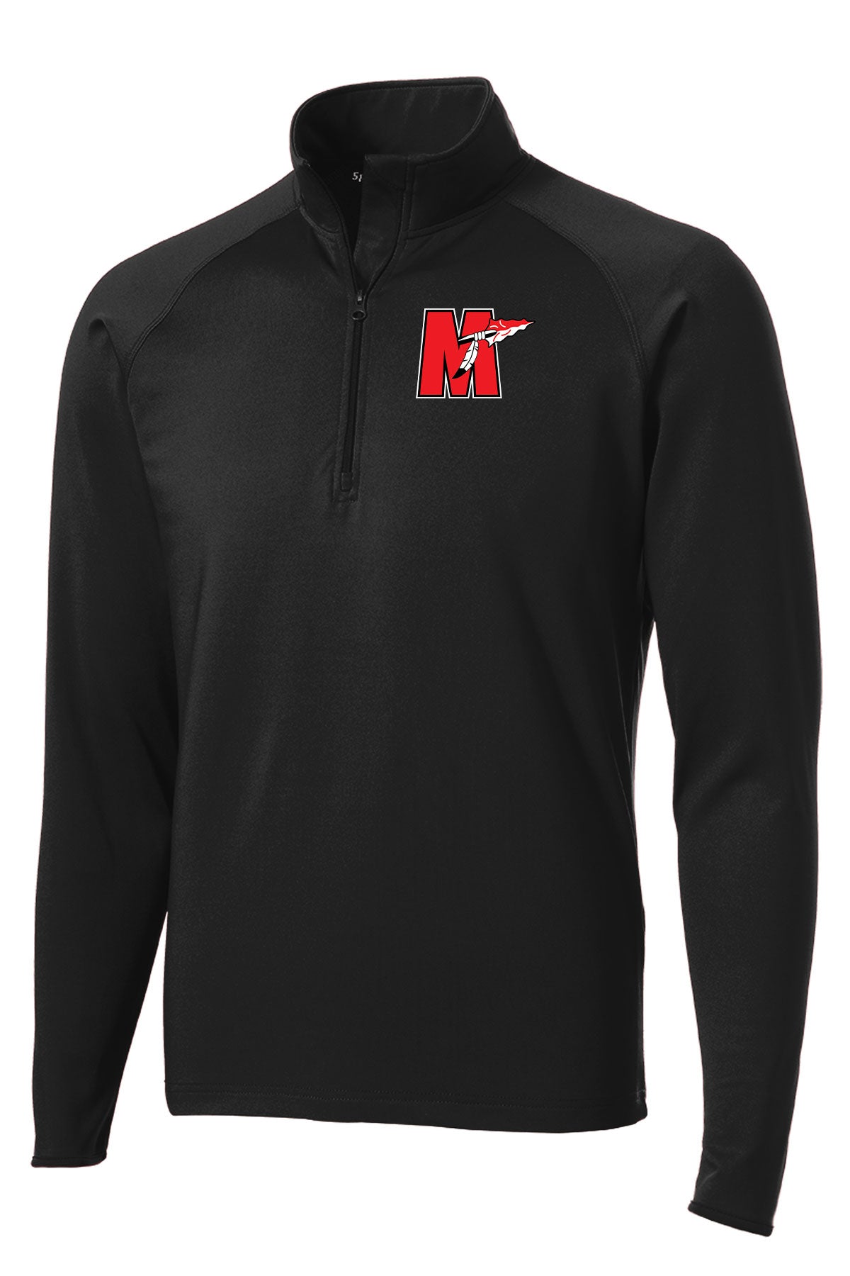 MORRISONVILLE BOOSTER UNISEX Stretch Half Zip Pullover (ST850)