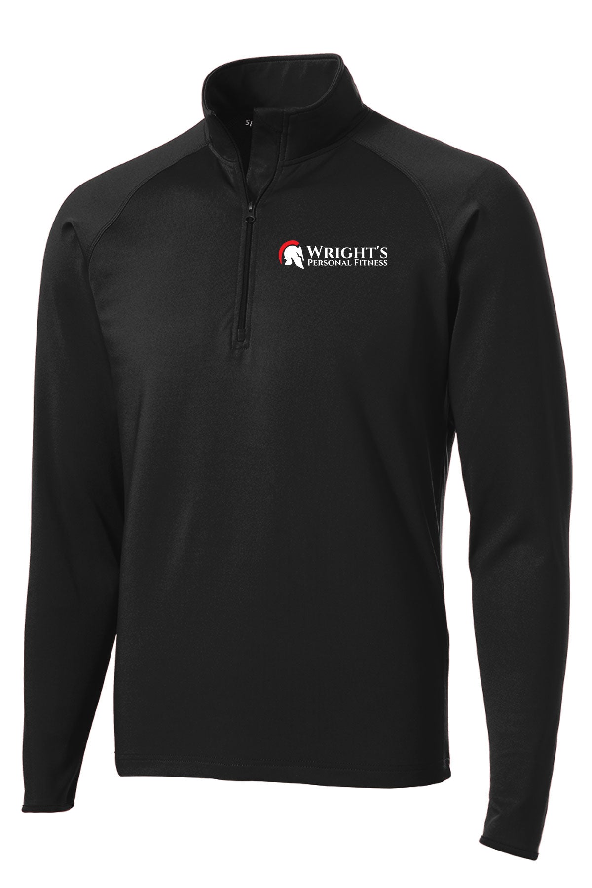 WRIGHTS PERSONAL FITNESS UNISEX SPORT TEK HALF ZIP PULLOVER (E.ST850)