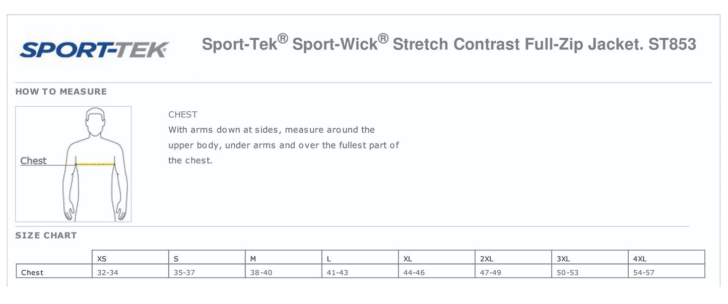 HSHS Unisex Sport Tek Contrast Jacket (E.ST853)