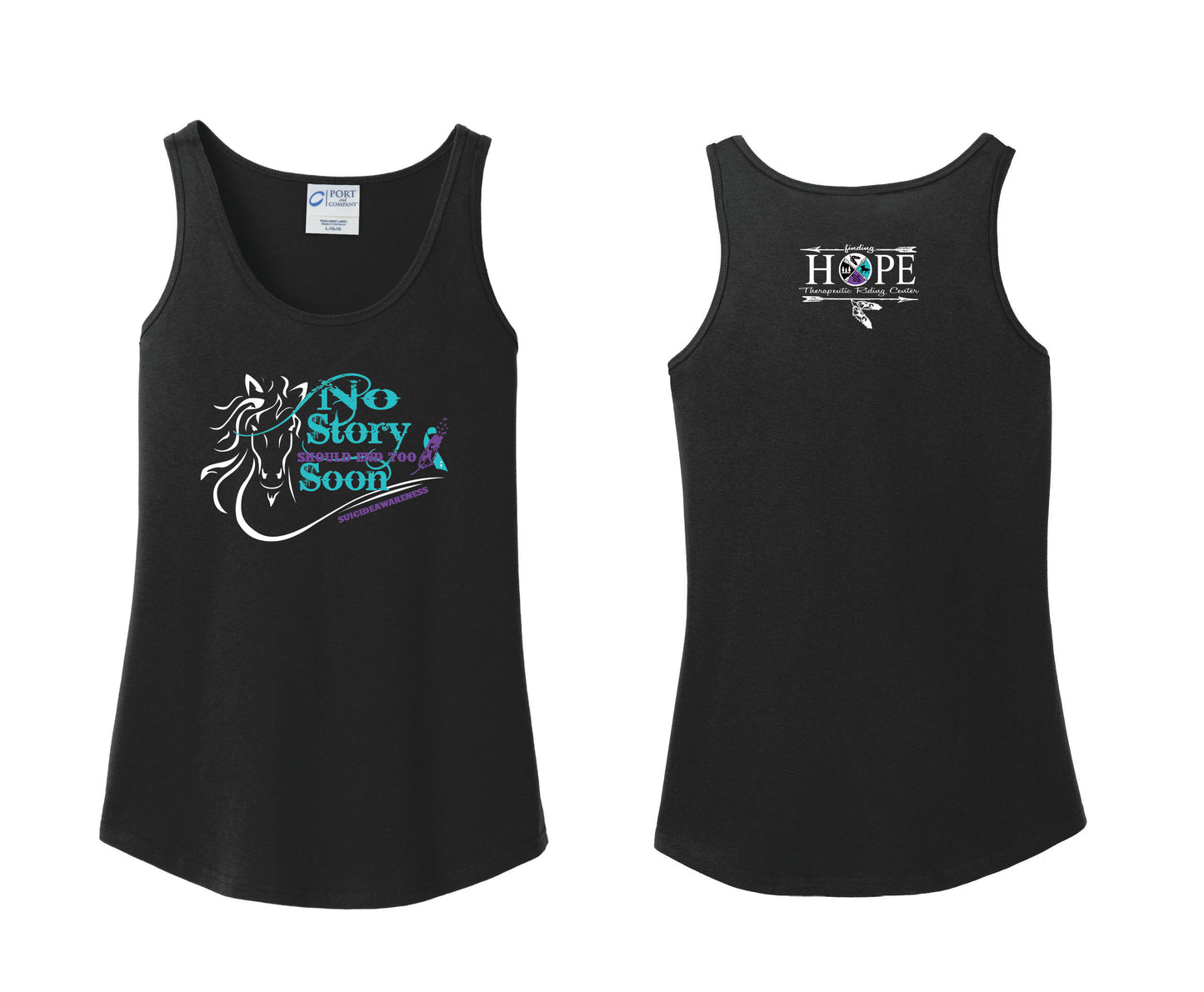 Hope Riding No Story Should End Too Soon Ladies Tank (LPC54TT)