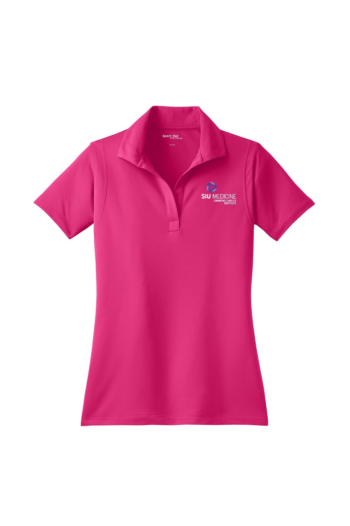 SIU Medicine Simmons Cancer Institute Ladies SPORT TEK Short Sleeve Polo (E.LST650)