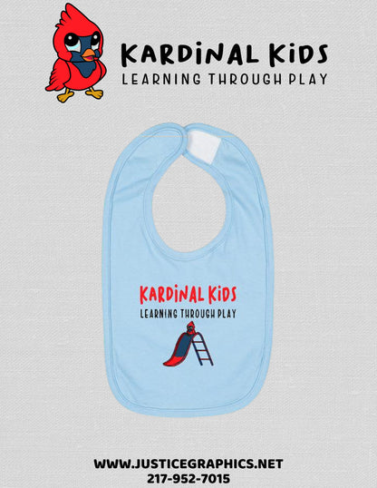 Kardinal Kids Daycare Rabbit Skins - INFANT Premium Jersey Bib (P.1005)