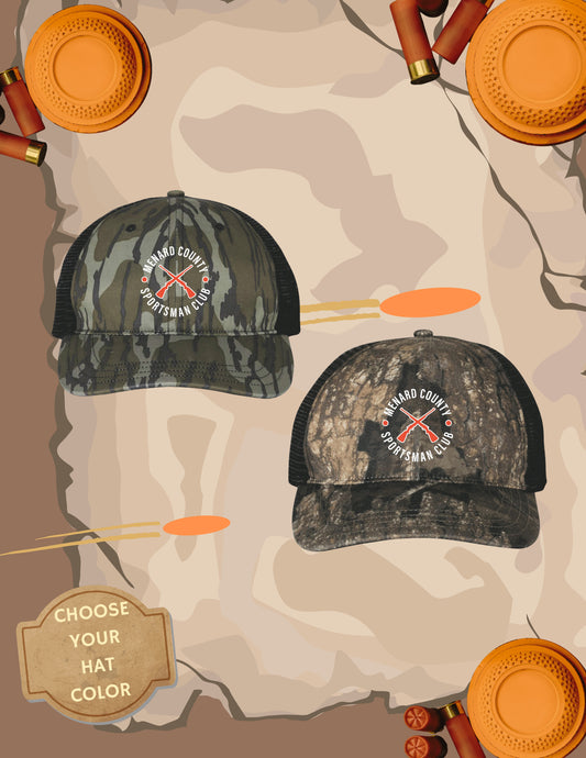 MENARD COUNTY SPORTSMAN CLUB Richardson - Garment Washed Printed Trucker Cap (E.111P)