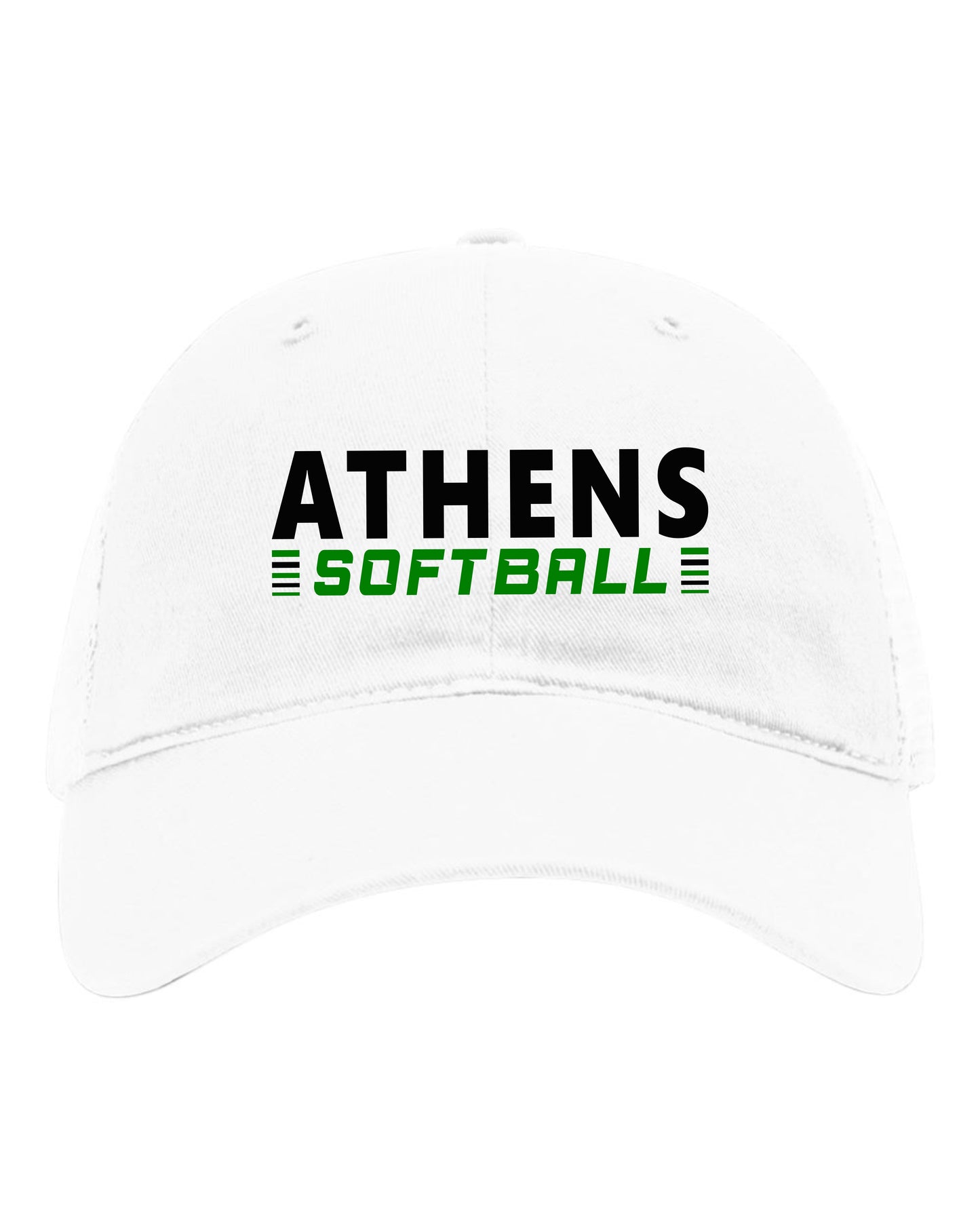 Athens High School Softball Richardson - Garment-Washed Trucker Cap (E.111)