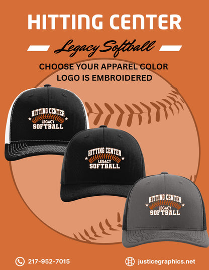 Hitting Center Legacy Softball RICHARDSON UNFITTED HAT (E.112)