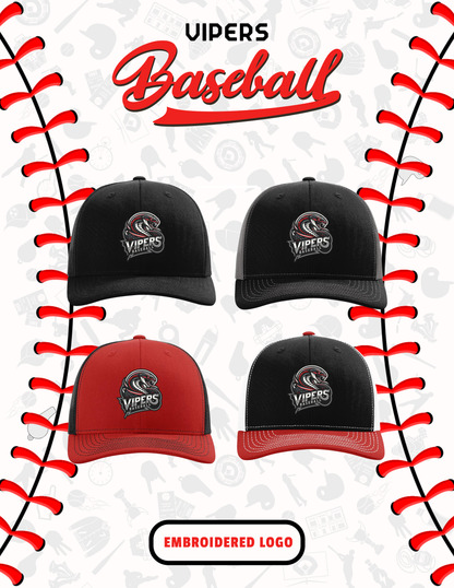 VIPERS BASEBALL Richardson UNFITTED HAT (E.112)