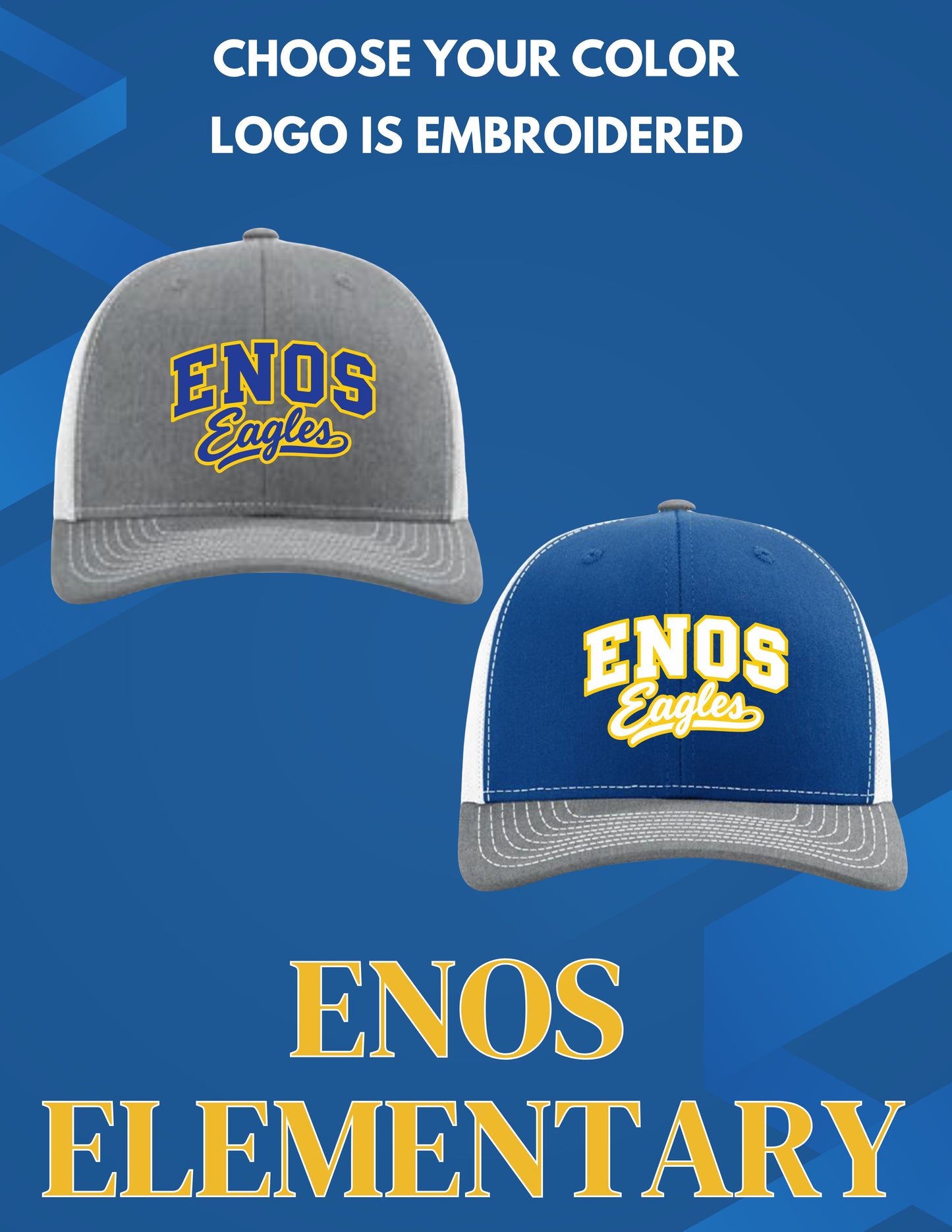 Enos Elementary School Richardson UNFITTED HAT (E.112)