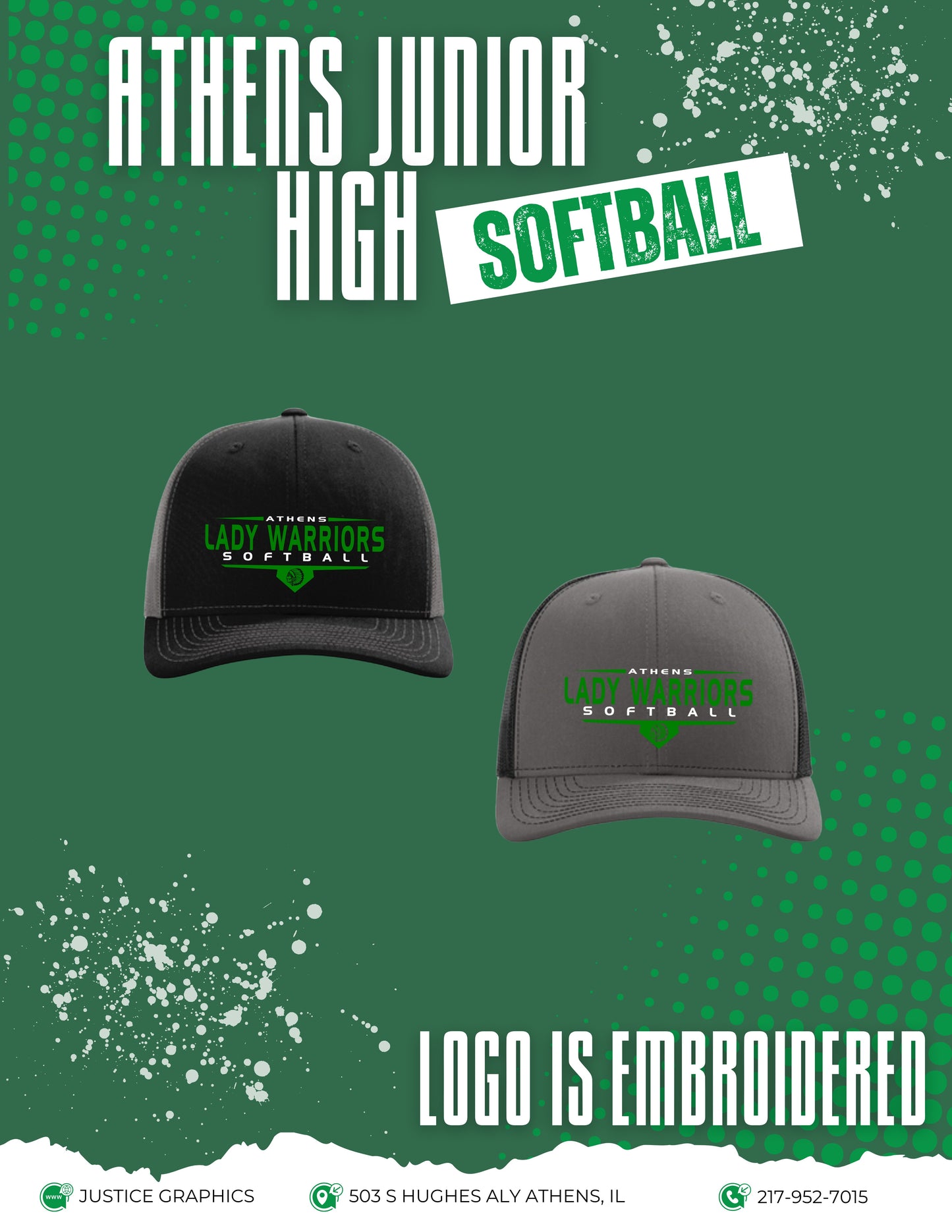 ATHENS JUNIOR HIGH SOFTBALL RICHARDSON UNFITTED HAT (E.112)