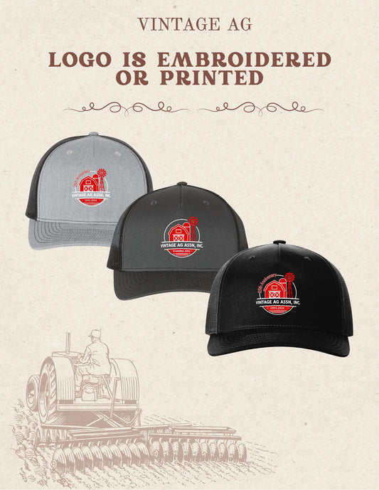 Vintage Ag Association Richardson Five-Panel Trucker Cap - 112FP (E.112FP)