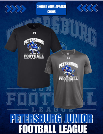 Petersburg Junior Football League Under Armour Men's Team Tech™ T-Shirt (P. 1376842)