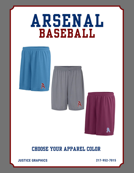 Arsenal Baseball SHORTS (P.1425)