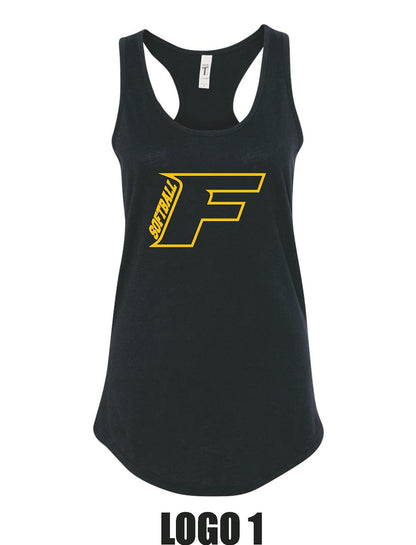 CENTRAL IL LADY FORCE SOFTBALL Next Level Women's Racerback Tank  (P.1533)