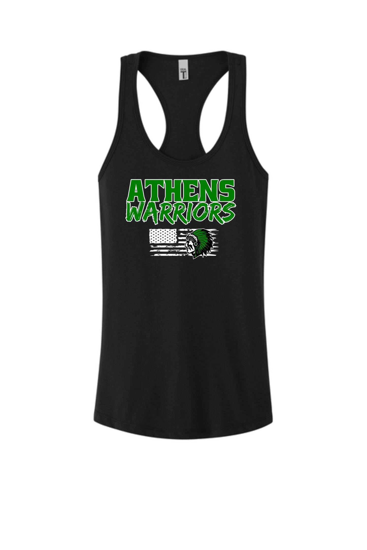 ATHENS JUNIOR HIGH SOFTBALL Next Level Women's Racerback Tank (P.1533)