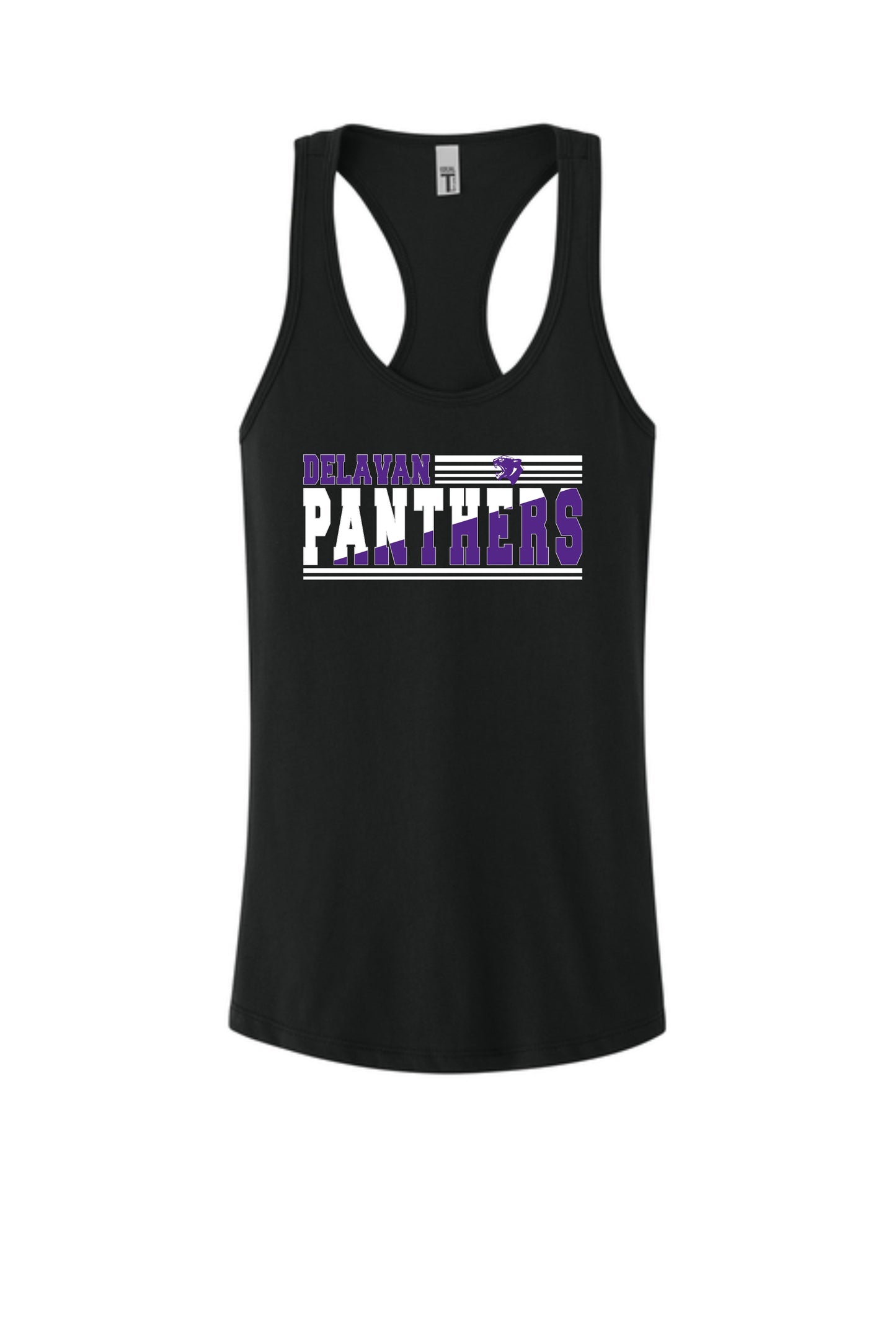 Delavan High School Softball Next Level Women's Racerback Tank (P.1533)