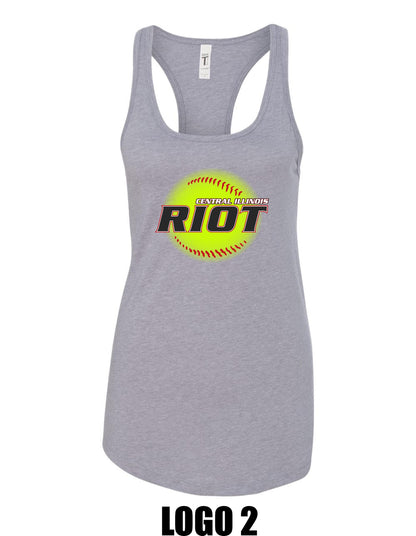 RIOT Next Level Women's Racerback Tank (P.1533)