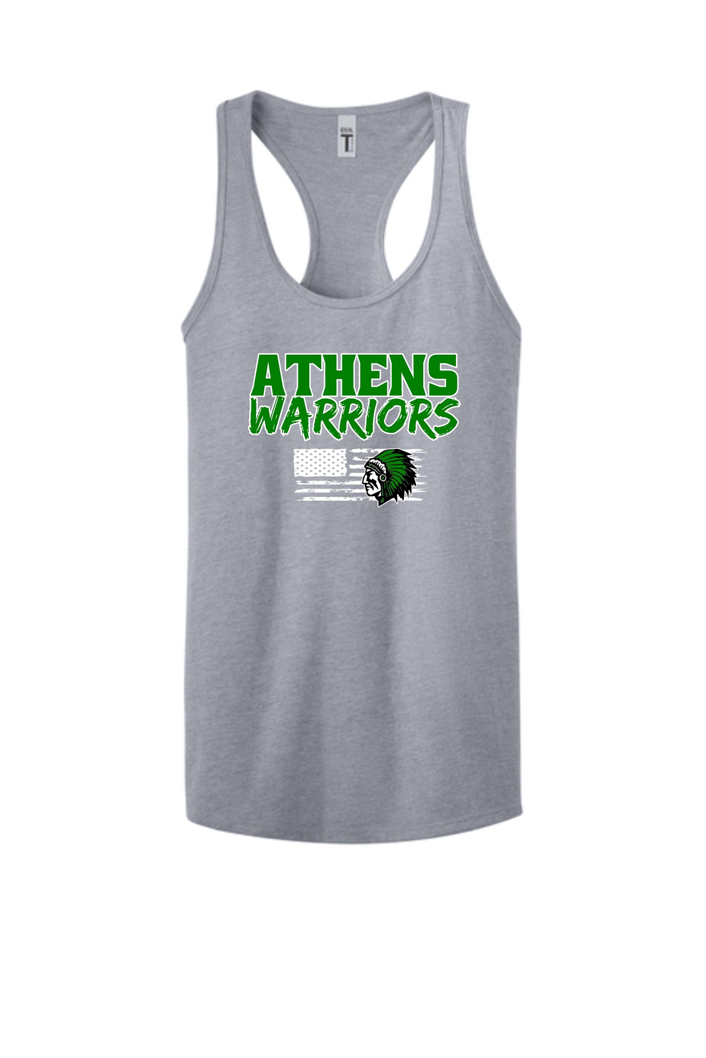 ATHENS JUNIOR HIGH SOFTBALL Next Level Women's Racerback Tank (P.1533)