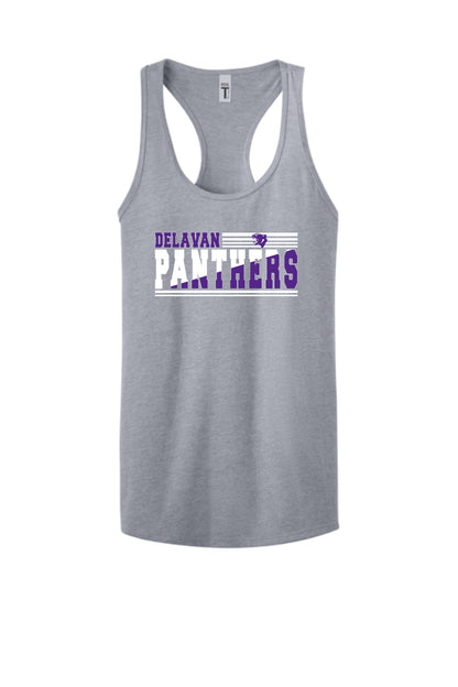 Delavan High School Softball Next Level Women's Racerback Tank (P.1533)