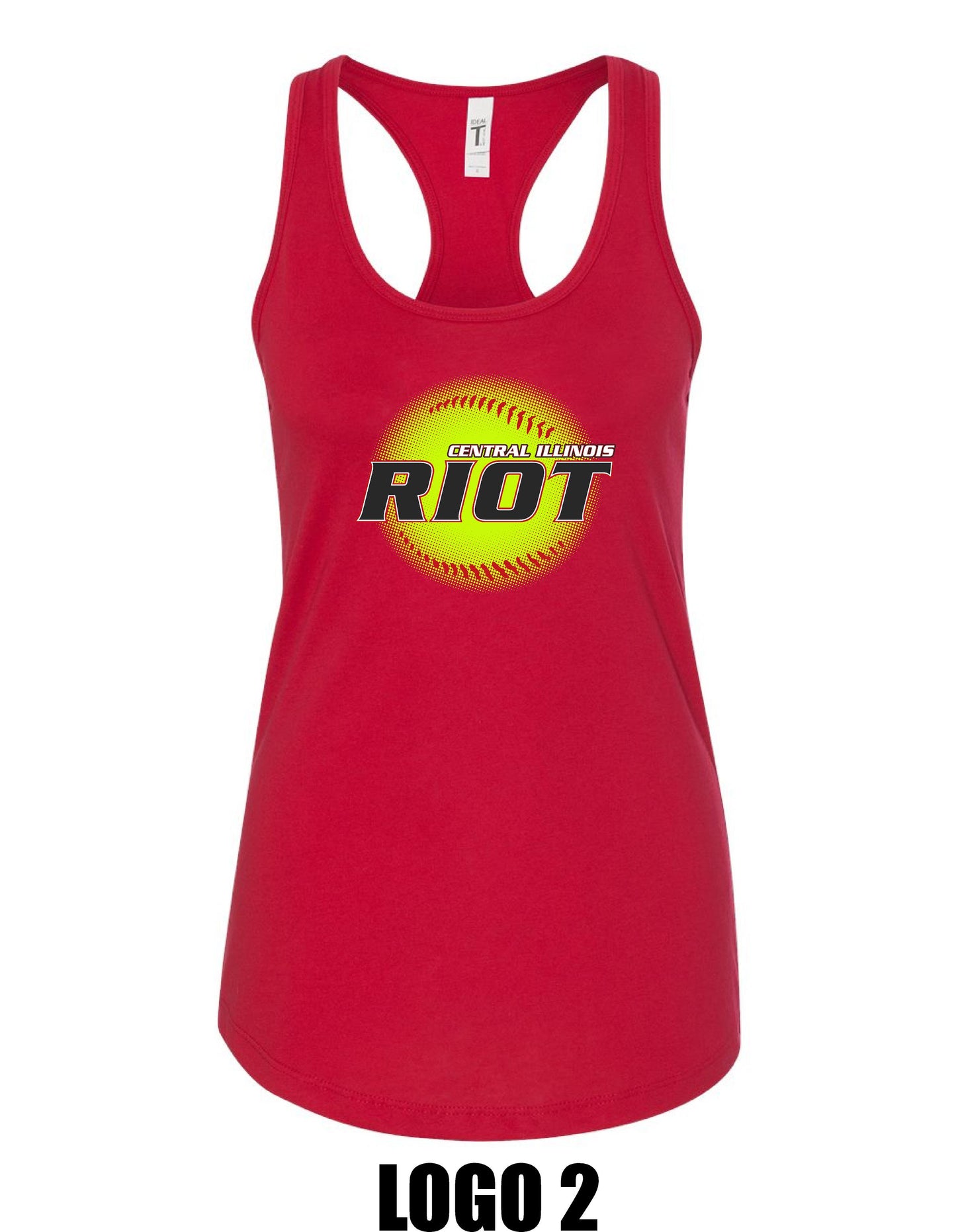 RIOT Next Level Women's Racerback Tank (P.1533)