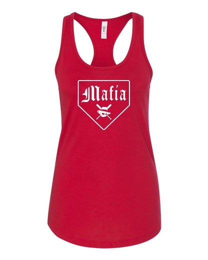 MAFIA BASEBALL/SOFTBALL Next Level - Women's Ideal Racerback Tank - (P.1533)