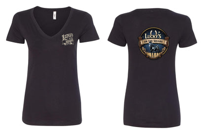 LUCKY'S ON THE SQUARE LADIES NEXT LEVEL VNECK (P. 1540)