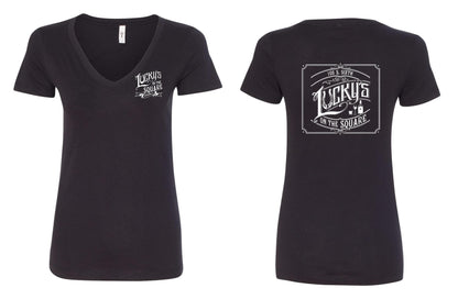 LUCKY'S ON THE SQUARE LADIES NEXT LEVEL VNECK (P. 1540)