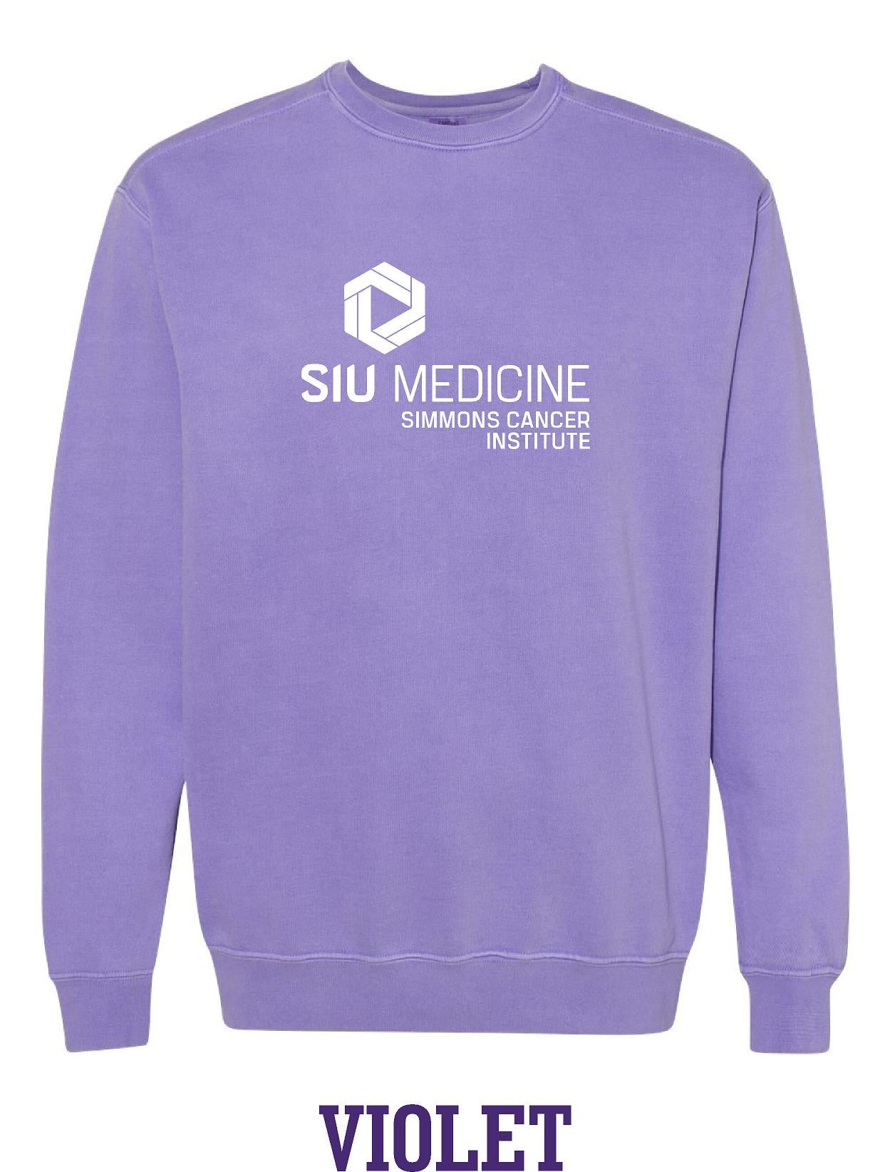 SIU Medicine SPRING COLLECTION Comfort Colors® Ring Spun Crewneck Sweatshirt (P.1566)